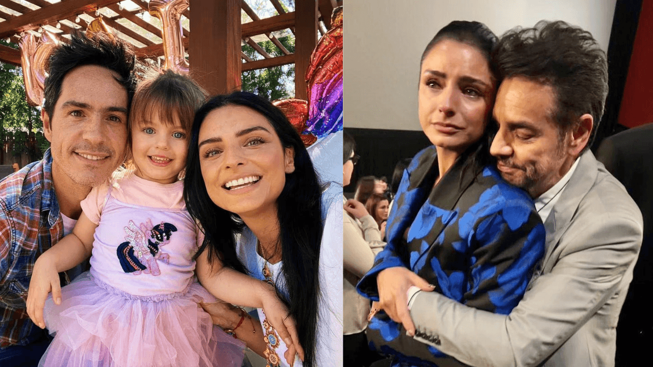 Ex de Aislinn Derbez le responde tajante a Eugenio Derbez por hablar de su relación: esto le dice en público