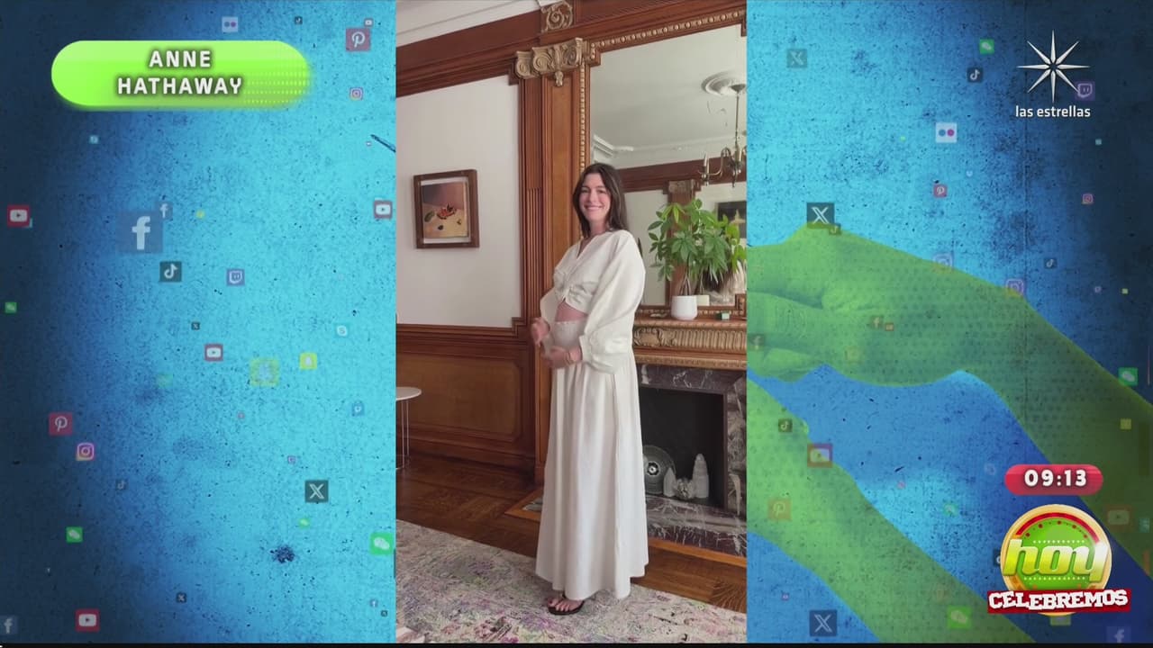 Conductora de Hoy anuncia embarazo en pleno programa; muestran video de la pancita en vivo