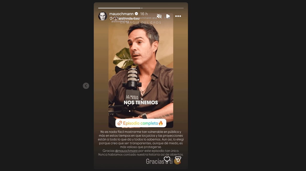 Tras llorar en Hoy, Aislinn Derbez dice lo inimaginable sobre Mauricio Ochmann; él reacciona: “No es nada fácil”