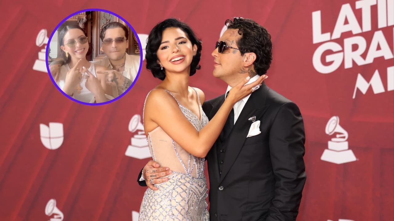 Ángela Aguilar y Christian Nodal hacen confesiones de su matrimonio con trend de TikTok