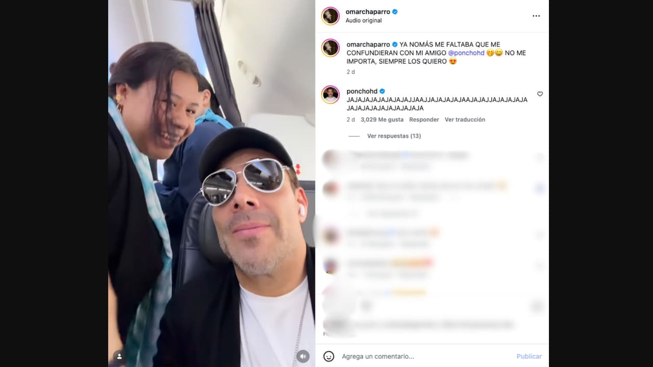 Fan confunde a Omar Chaparro con Alfonso Herrera y se hace viral