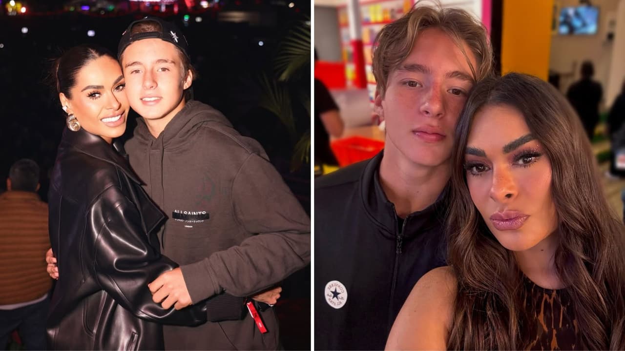 Mateo suele aparecer en las redes sociales de su madre, Galilea Montijo