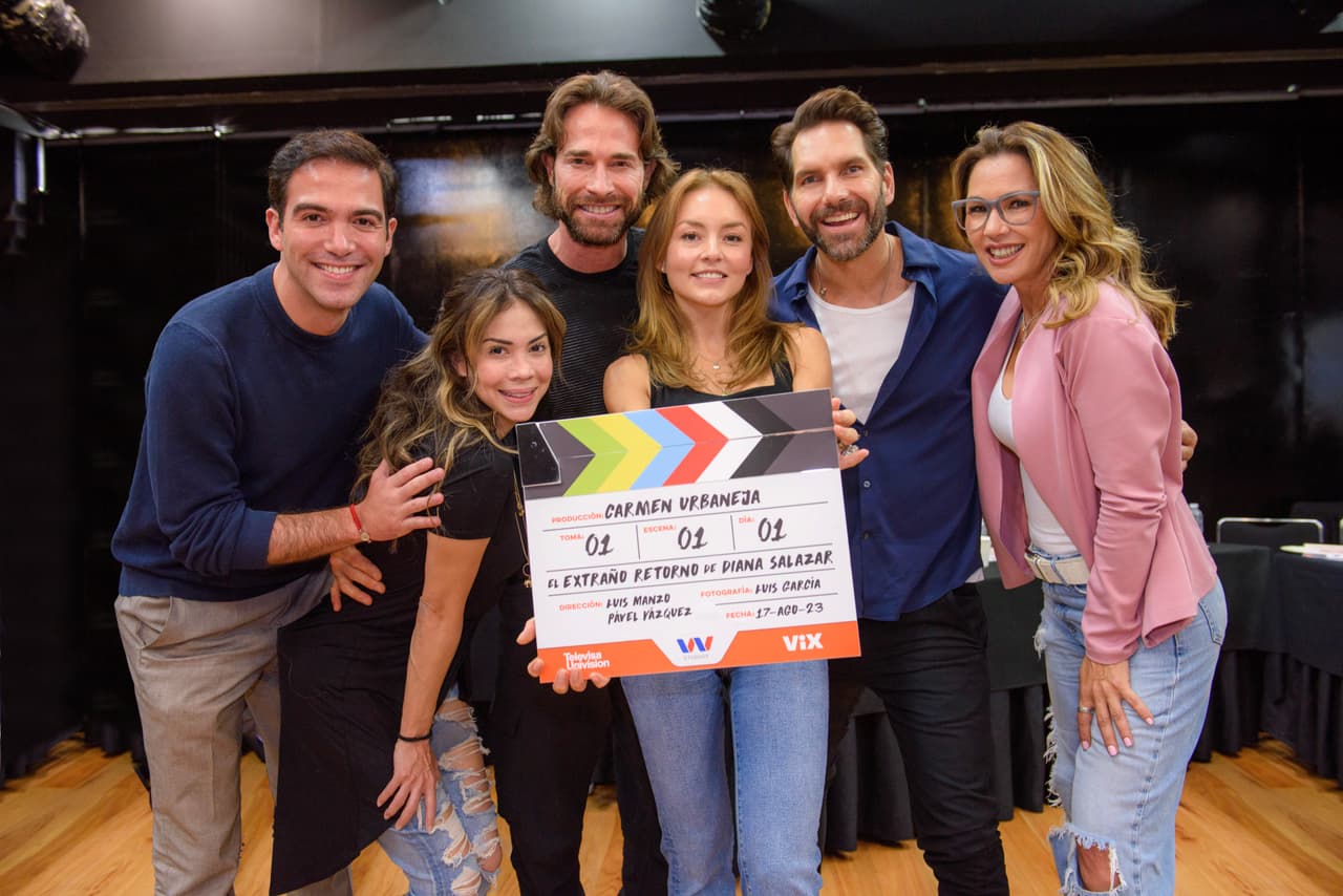 Angelique Boyer y Sebastián Rulli arrancan grabaciones de ‘Diana Salazar’