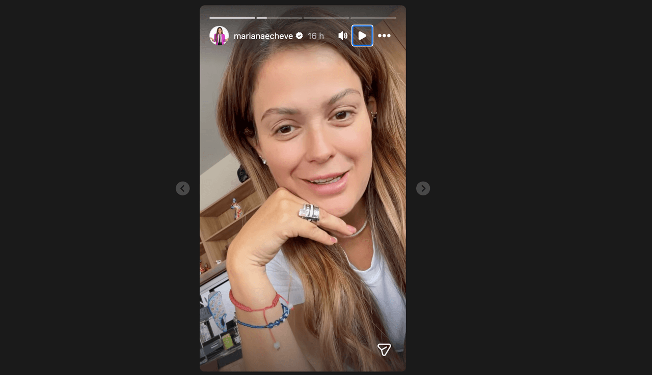 Mariana Echeverría anuncia que “se acabó” y en inesperados videos, afirma: “Hoy se fue”