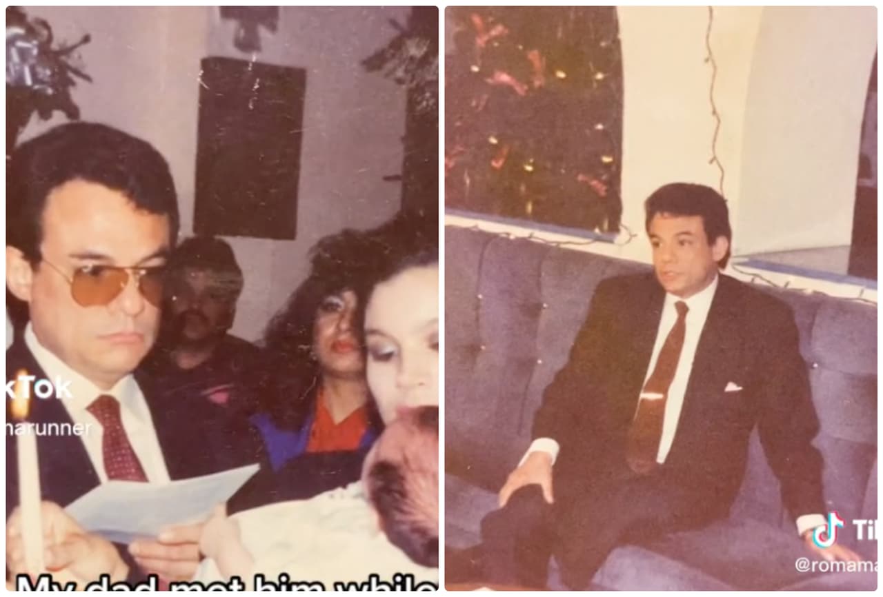 TikTok: Joven presume fotos de su bautizo ¡y su padrino fue José José!