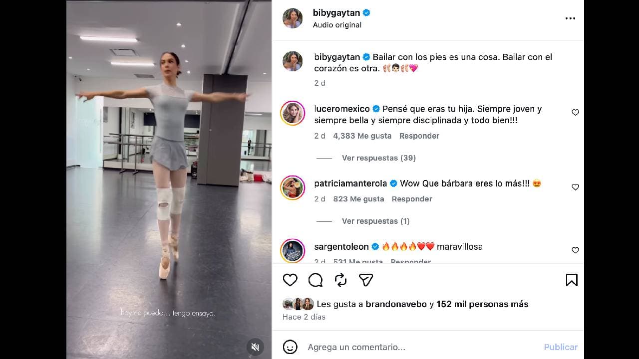 Biby Gytán publica impactante video: Lucero queda en shock y la confunde con su hija