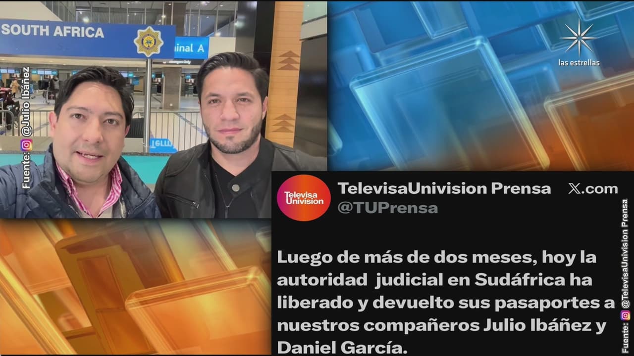 Interrumpen Cuéntamelo Ya! para anunciar que conductor de TUDN fue liberado: publican video de cómo se encuentra en Sudáfrica