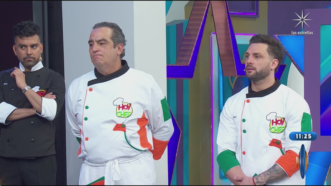 Nicola Porcella responde en vivo a llamada de atención del chef Mariano: Andrea Legarreta reacciona