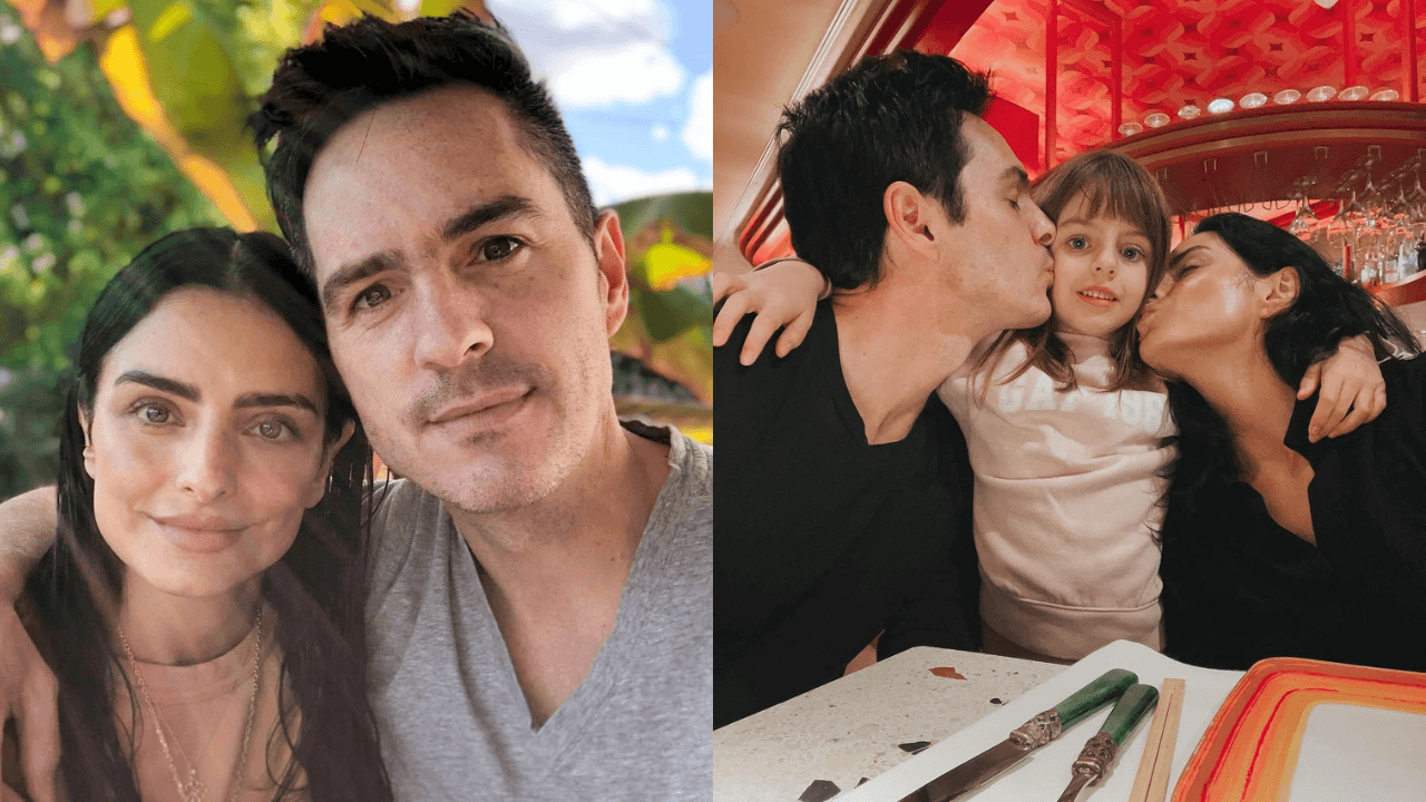 Captan a Aislinn Derbez y a Mauricio Ochmann juntos en Televisa; así reaccionan ante las cámaras (VIDEO)