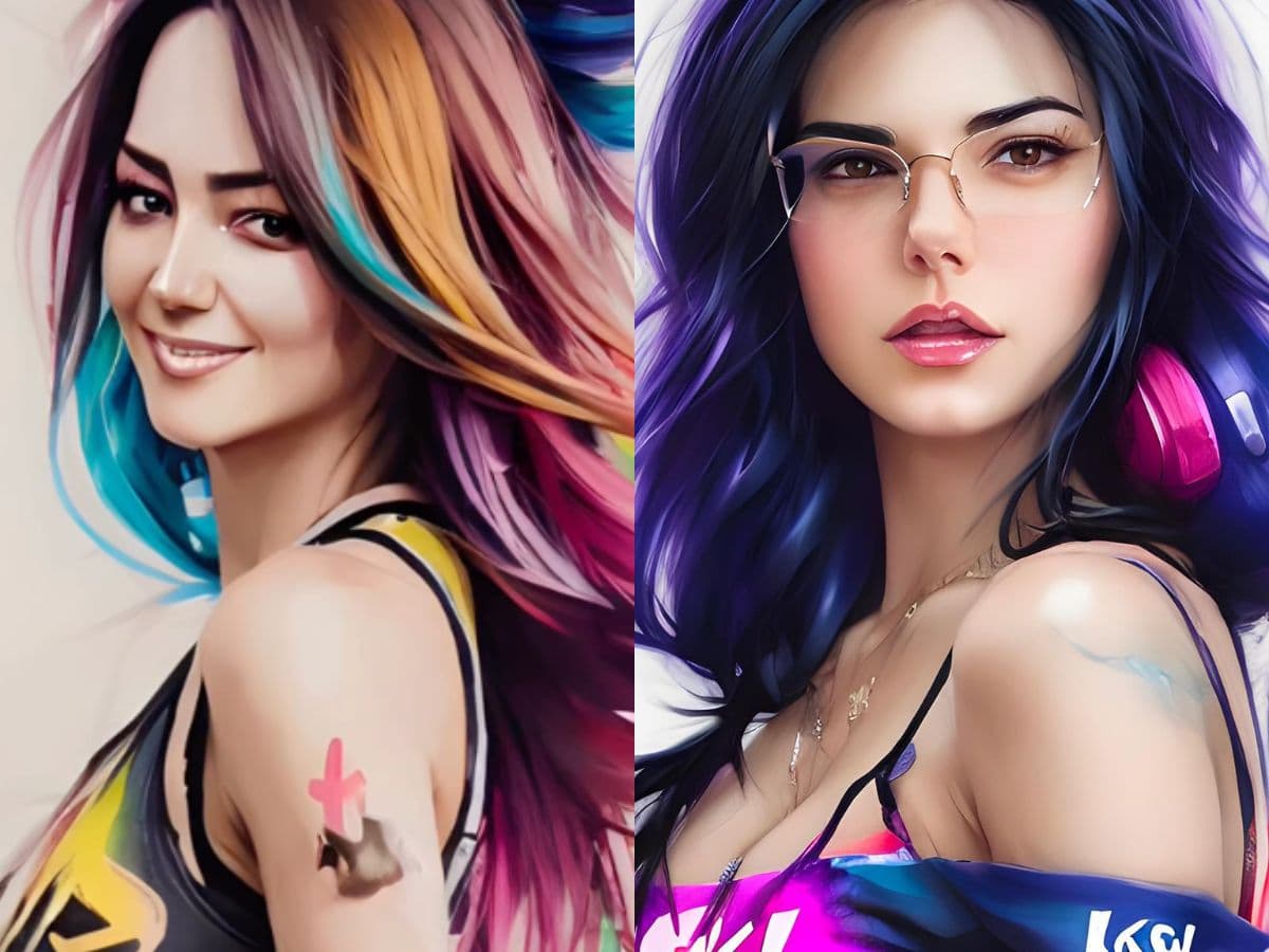 Famosos se suman a la tendencia de retratos con Inteligencia Artificial