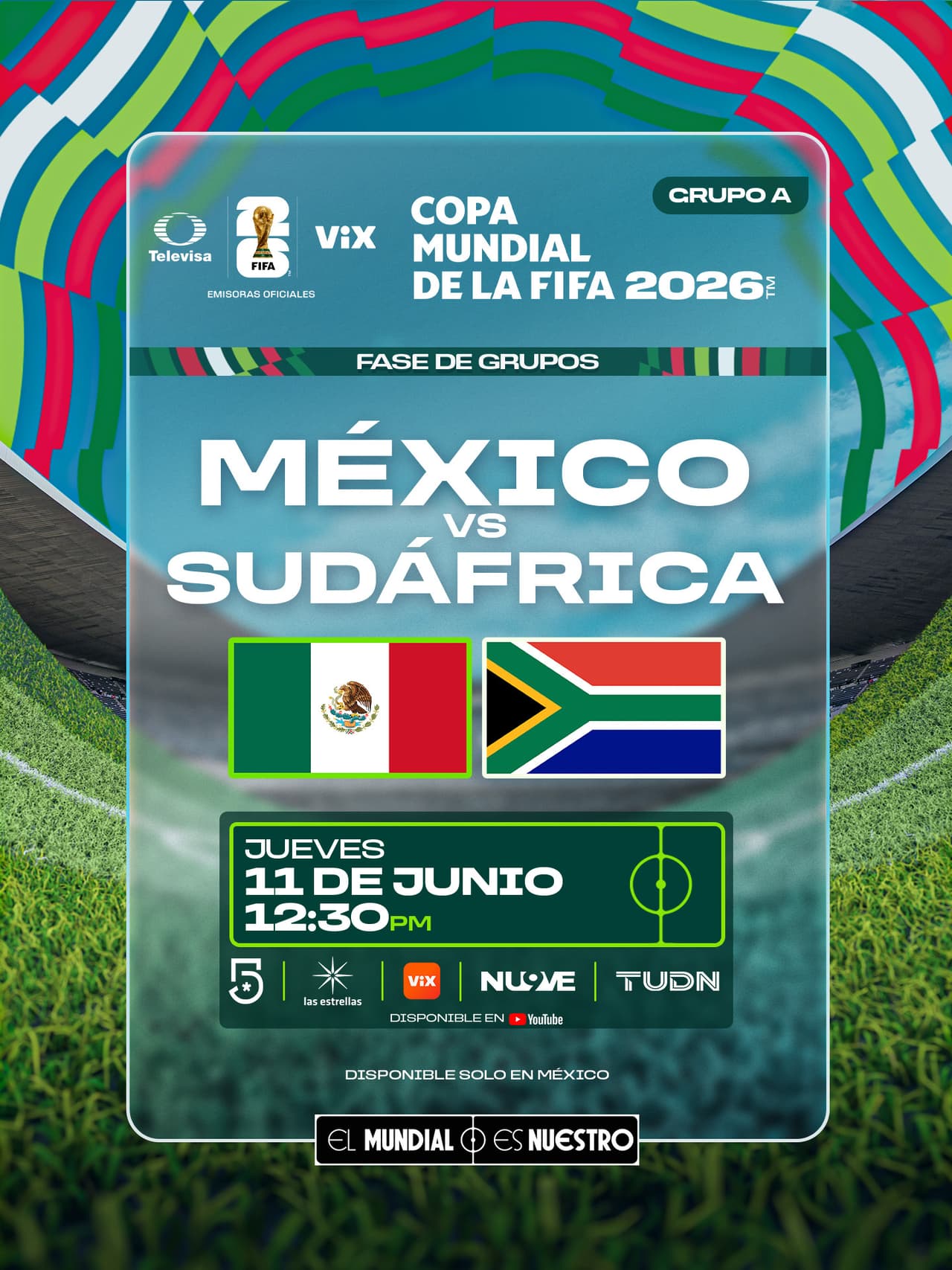México vs Sudáfrica