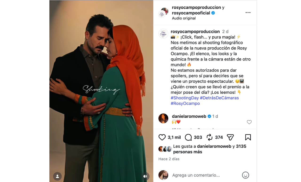 Elenco nueva telenovela de Rosy Ocampo.