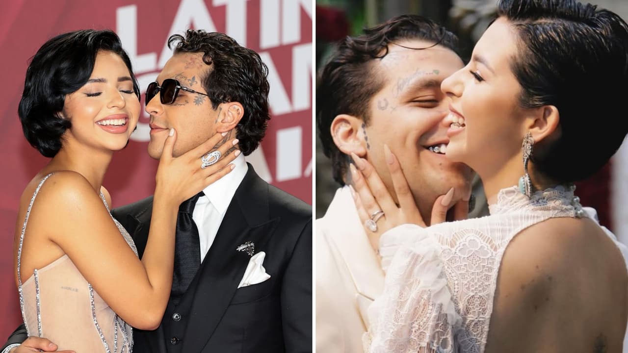 Christian Nodal confirma que se casó con Ángela Aguilar en Roma: “Es el amor de mi vida”