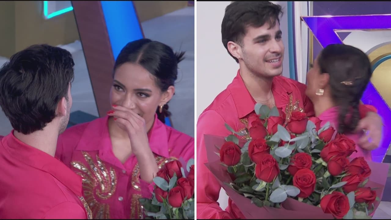 Mauricio Abad hace una inesperada propuesta a Marcelia Figueroa en Las Estrellas Bailan en Hoy: "¿Te amo, escuché?"