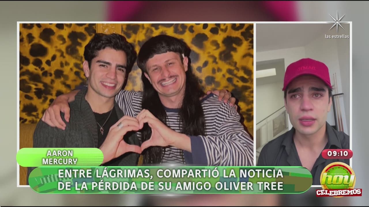 Aarón Mercury reacciona devastado a la muerte de Oliver Tree.