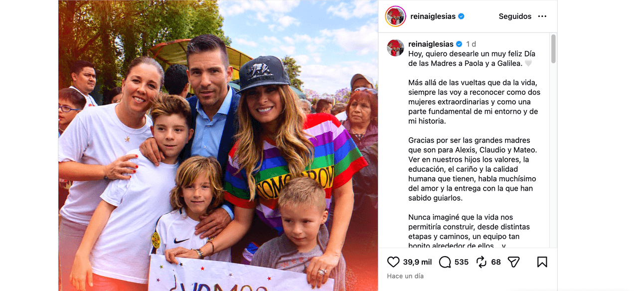 Exesposo de Galilea Montijo publica foto con la conductora e impacta con mensaje: “Nunca imaginé”