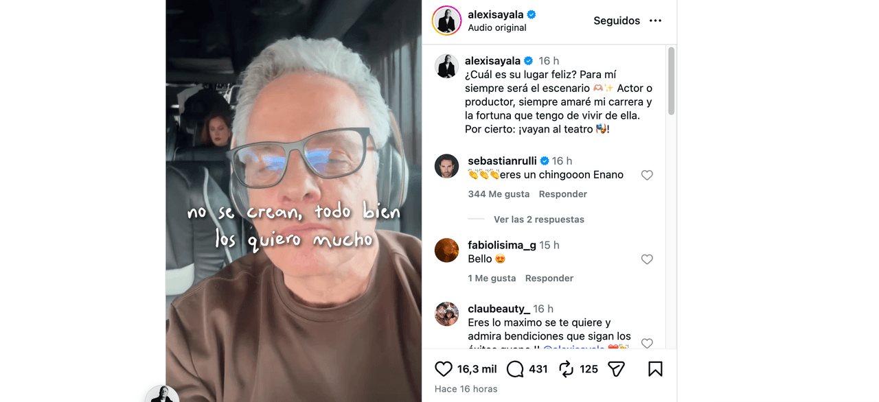 Alexis Ayala deja en shock al publicar inesperado video tras divorcio de Cinthia Aparicio y, tajante, afirma: “No me siento bien”