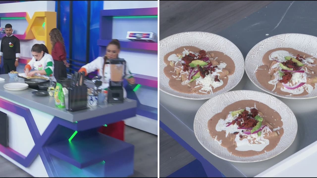 ¿Cómo se hacen las enfrijoladas de Hoy soy el Chef 2026? Anota la receta completa
