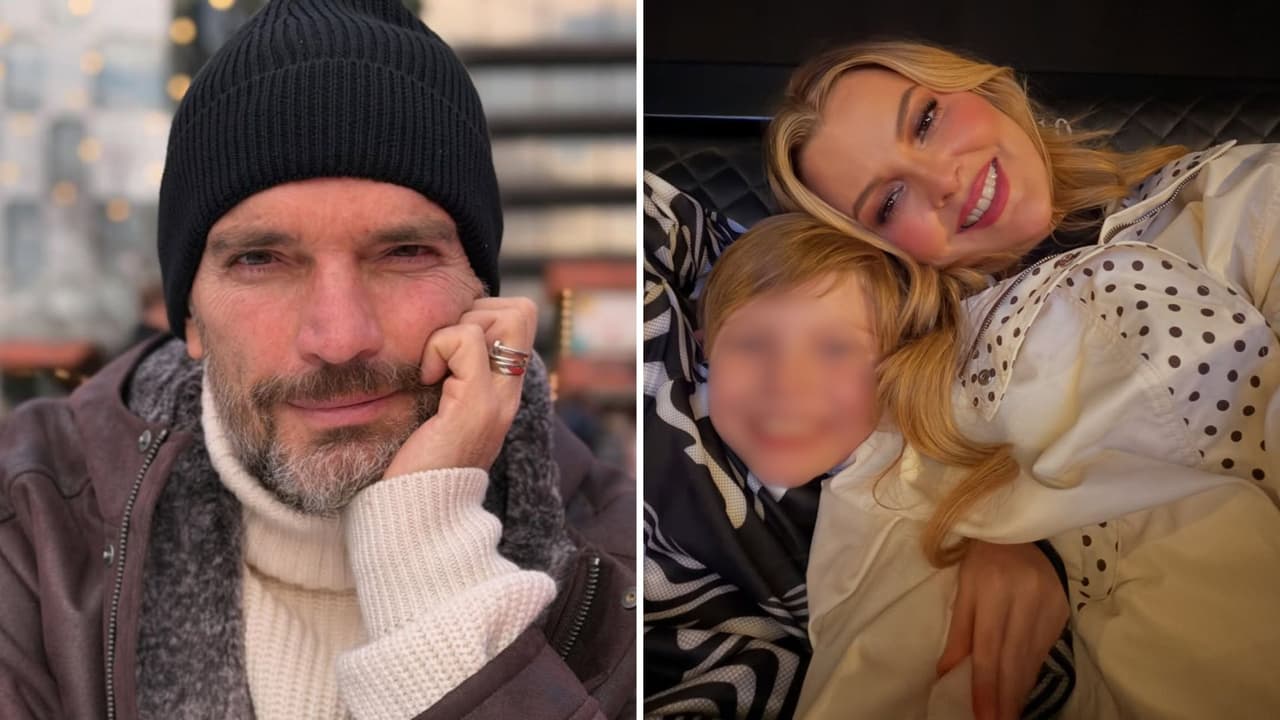 Publican fotos de Julián Gil y Matías, su hijo con Marjorie de Sousa: así reaccionan los actores a la imagen hecha con IA