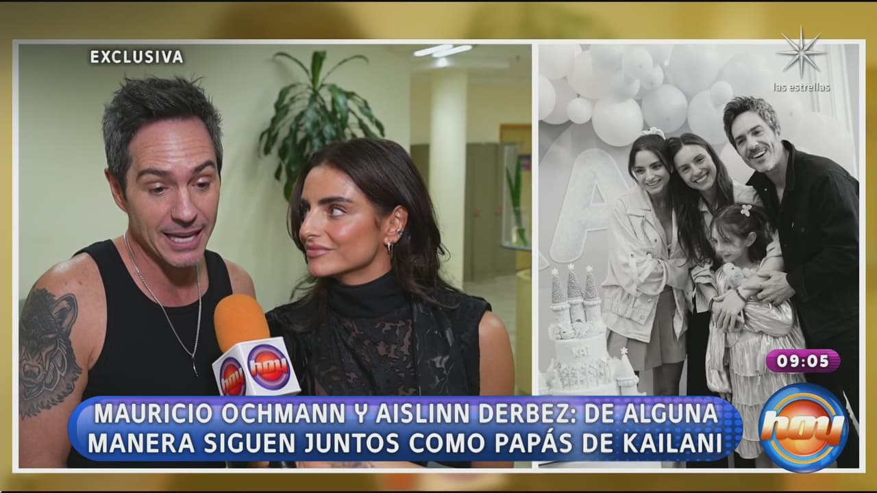 Aislinn Derbez y Mauricio Ochmann revelan la verdad en Hoy; en vivo, confiesan: “Seguimos juntos”