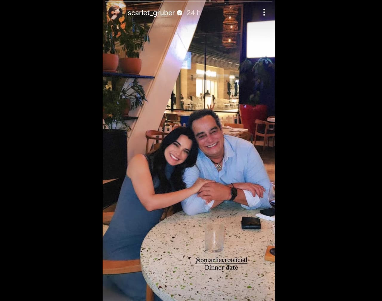 Scarlet Gruber y Omar Fierro.