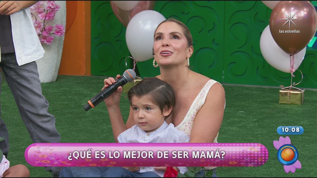 Andrea Escalona rompe en llanto con su hijo en brazos en Hoy: revela el devastador motivo