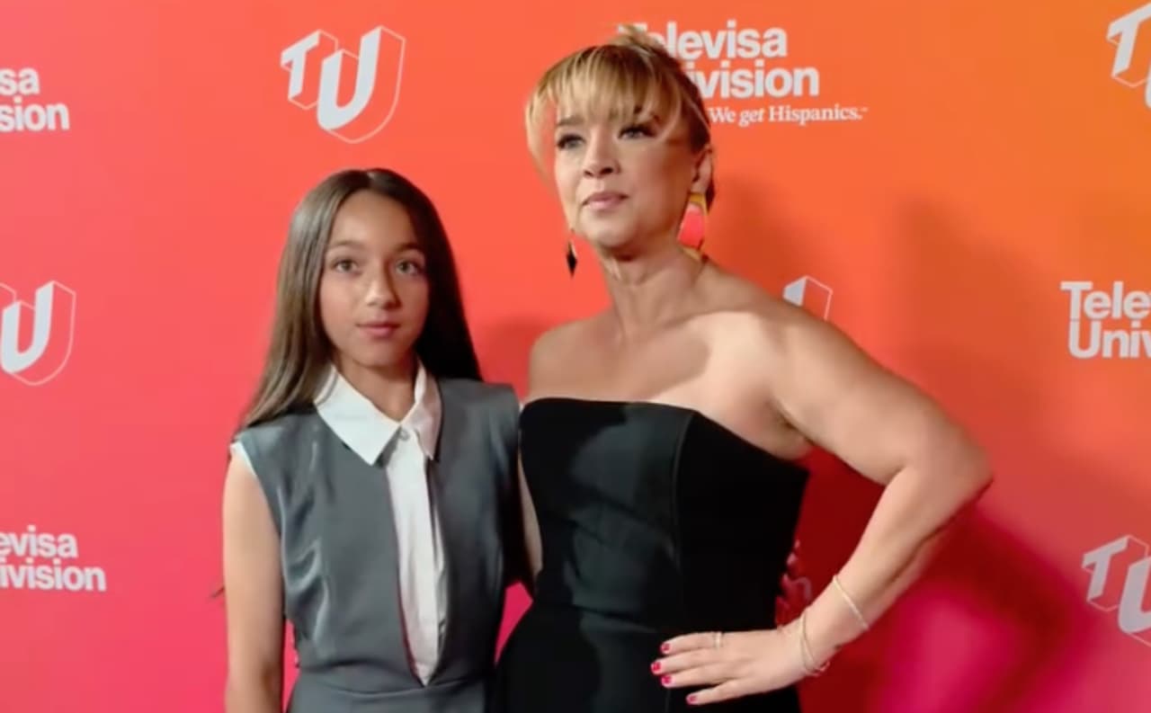 Adamari López y su hija Aläia.