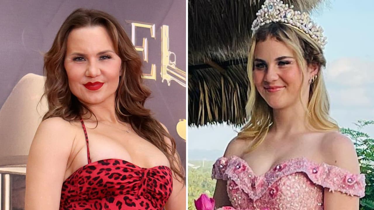 Michelle Vieth tiene un hijo piloto del ejército y ahora se prepara para el debut de su hija en cine