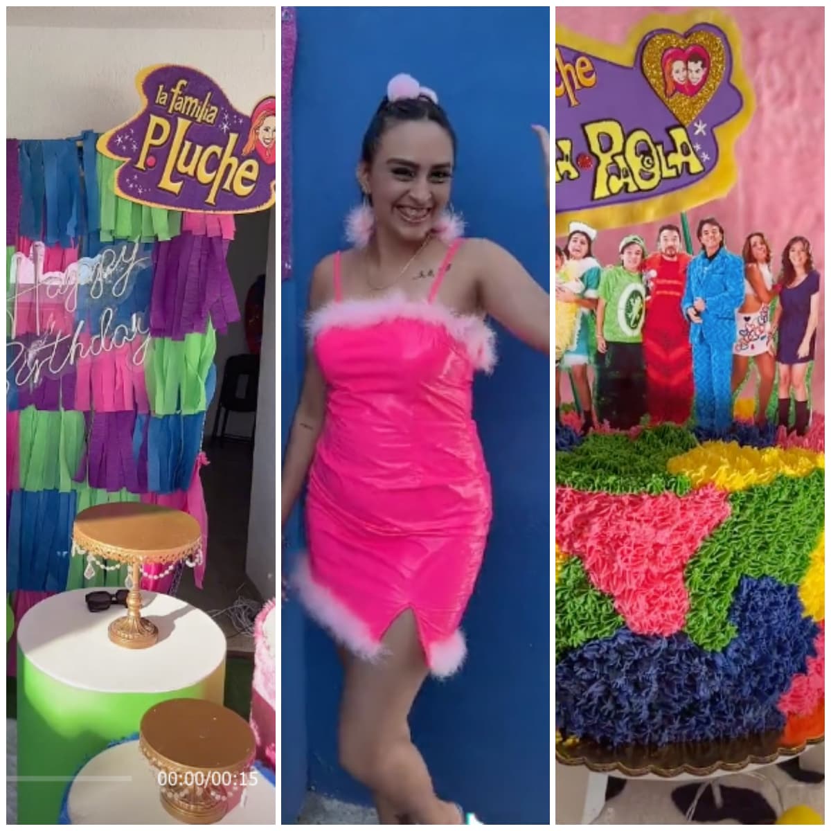 Joven hace increíble fiesta temática de la Familia P. Luche